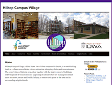 Tablet Screenshot of hilltopcampusvillage.org